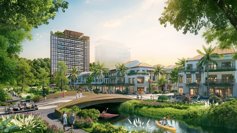 Hệ sinh thái đồng bộ đáp ứng trọn vẹn nhu cầu nghỉ dưỡng – vui chơi giải trí của du khách (Ảnh: Sun Property)