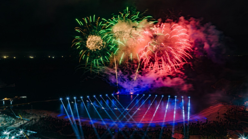 Show diễn “Symphony of the Green Island” xác lập 2 kỷ lục Guinness (Ảnh: Ánh Dương)