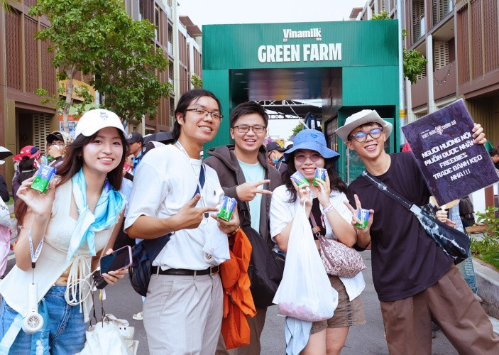 Vinamilk đổi mới từ sản phẩm đến trải nghiệm, tiếp cận người tiêu dùng trẻ. Ảnh: Vi Nam