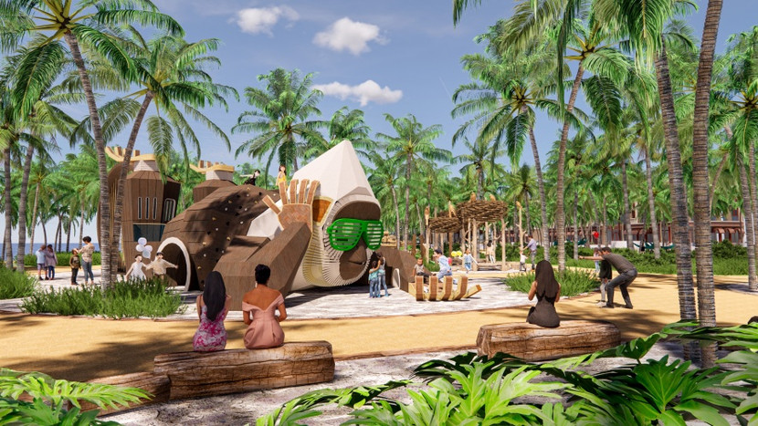 Cư dân nhà phố Xanh Boutique dễ dàng tiếp cận chuỗi tiện ích cao cấp trên toàn dự án (Ảnh: Sun Property)