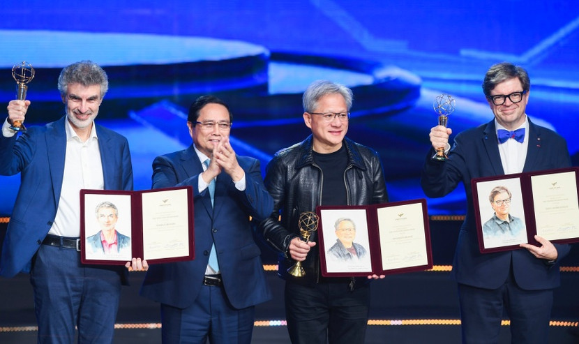 Sau 5 năm hoạt động, Giải thưởng VinFuture đã nhanh chóng khẳng định tầm vóc và uy tín trên trường quốc tế (Ảnh: VinFuture)