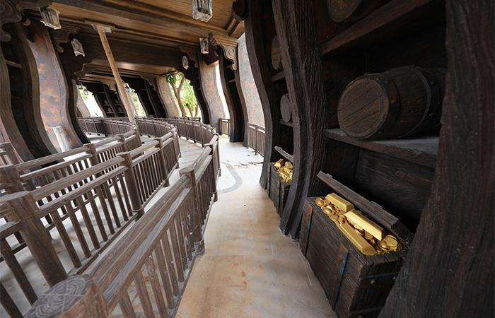 Thiết kế độc đáo của phân khu chủ đề Exotica Village