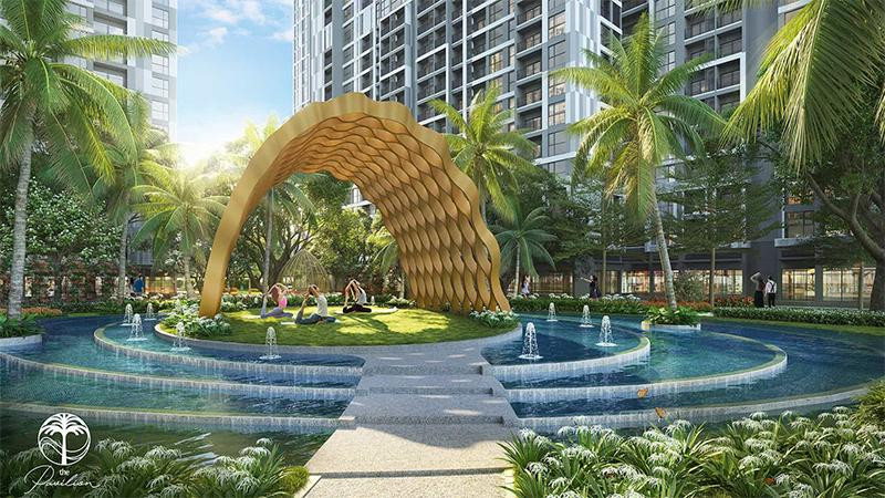 Tín đồ của yoga được dành riêng một đảo tập “đẹp như tranh” giữa cây xanh và hồ nước, kích thích mong muốn luyện tập từng giờ Tín đồ của yoga được dành riêng một đảo tập “đẹp như tranh” giữa cây xanh và hồ nước, kích thích mong muốn luyện tập từng giờ