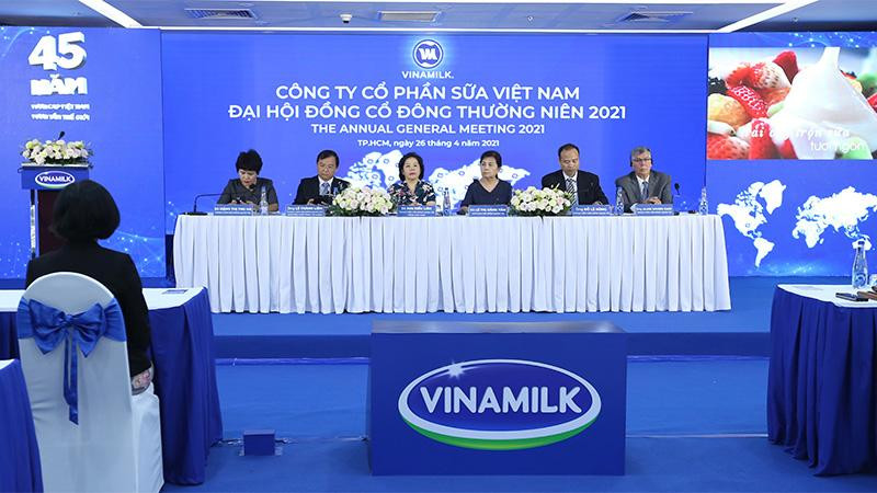 Toàn cảnh Đại hội đồng cổ đông Vinamilk 2021