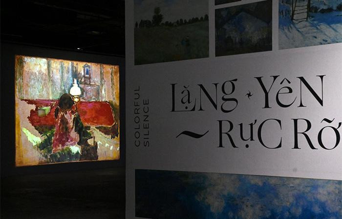 Tác phẩm “Người phụ nữ với đèn” (1909) được trình chiếu tại triển lãm “Lặng yên rực rỡ”