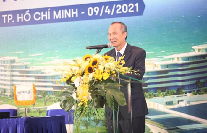 Ông Dương Công Minh – Chủ tịch HĐQT Sacombank phát biểu tại sự kiện Ông Dương Công Minh – Chủ tịch HĐQT Sacombank phát biểu tại sự kiện