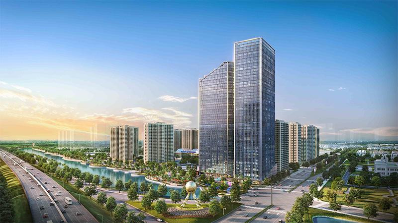Tọa lạc tại Đại đô thị Vinhomes Ocean Park, TechnoPark Tower được phát triển với định hướng trở thành “toà văn phòng thông minh trong thành phố thông minh”