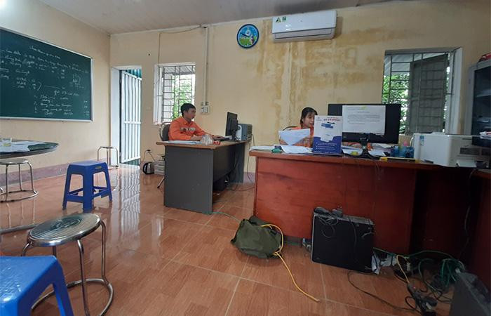 Đội quản lý điện 4 - Công ty điện lực Chương Mỹ, nơi anh Nguyễn Đắc Đại làm việc