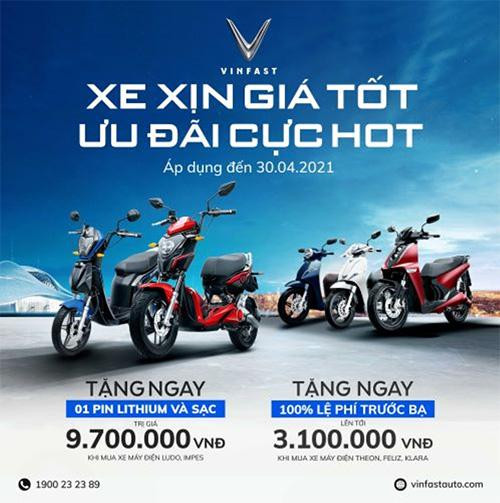 Chương trình ưu đãi hấp dẫn kéo dài đến hết 30/4/2021