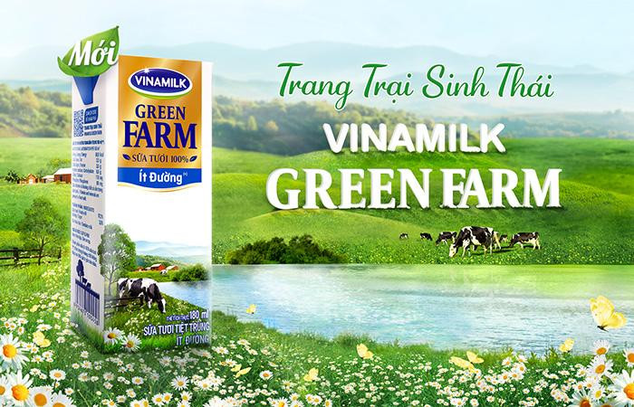 Sữa tươi từ Trang trại sinh thái Vinamilk Green Farm Sữa tươi từ Trang trại sinh thái Vinamilk Green Farm