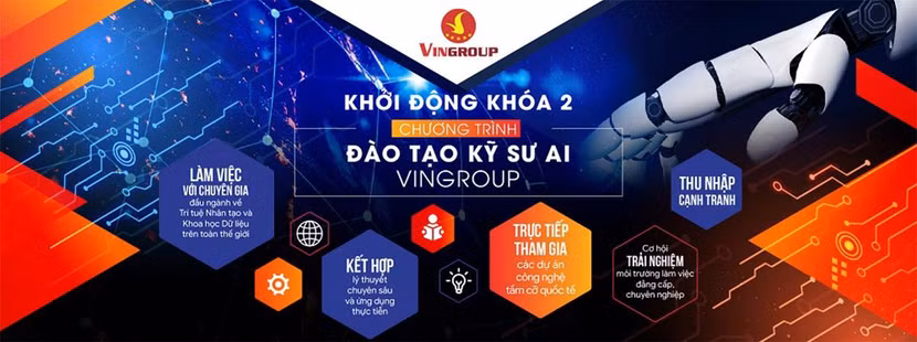 Chương trình Đào tạo kỹ sư AI Vingroup chính thức khởi động khóa 2 – năm 2021