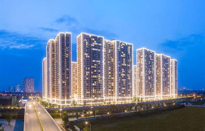 Gateway Tower hưởng trọn lợi thế ví trí đắc địa giữa trung tâm mới phía Tây Thủ đô của Vinhomes Smart City.