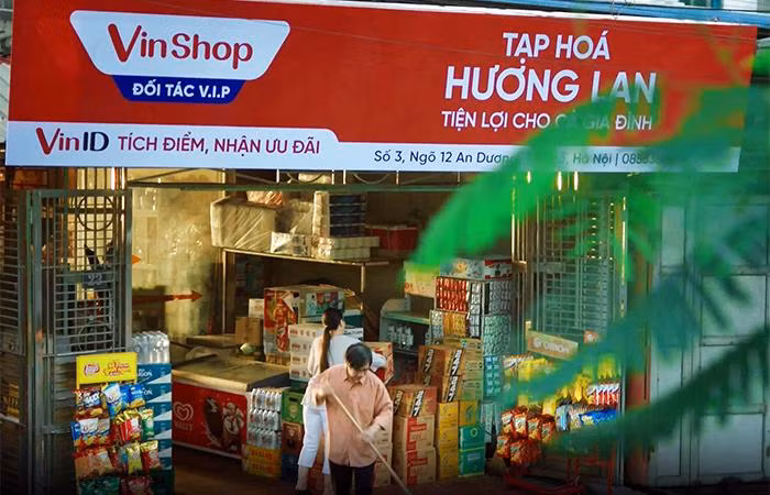VinShop đưa nhiều công cụ công nghệ và giải pháp tài chính giúp tạp hóa tăng thu nhập.