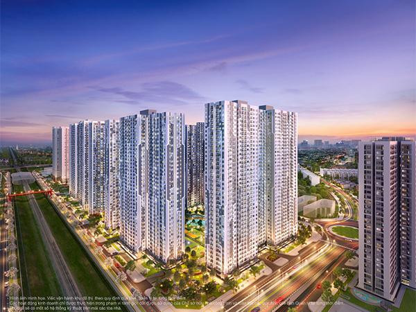 The Miami sở hữu vị trí đắc địa giúp kết nối thuận tiện cả nội và ngoại khu