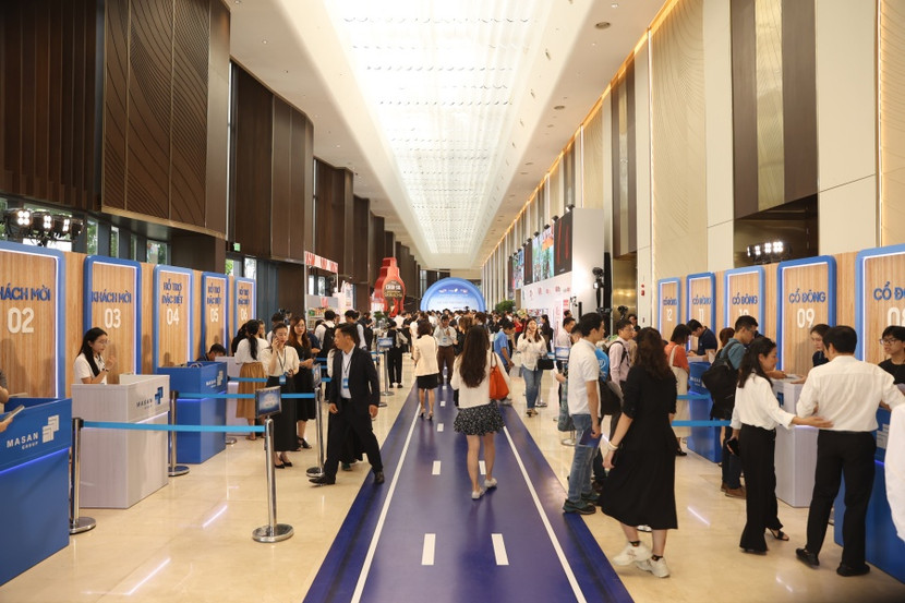 ĐHĐCĐ thường niên năm 2024 của Masan có sự tham gia của đông đảo cổ đông.