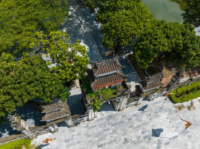 Vẻ đẹp thanh bình, trầm mặc của đền Trần Thương Vẻ đẹp thanh bình, trầm mặc của đền Trần Thương