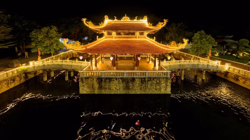 Đền Lảnh Giang (Ảnh: Hoàng Hà)