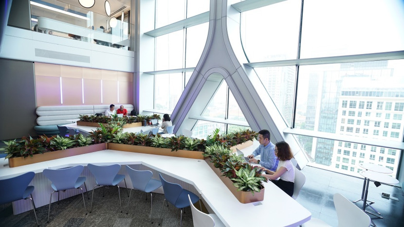 Không gian làm việc tại tập đoàn Masan