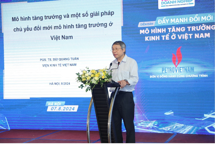 Phát biểu của PGS.TS. Bùi Quang Tuấn – Nguyên Viện trưởng Viện kinh tế Việt Nam