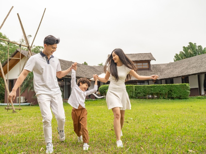 Dạo chơi trong bầu không khí trong lành tại Serena Resort Kim Bôi Dạo chơi trong bầu không khí trong lành tại Serena Resort Kim Bôi