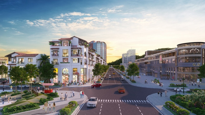 The Sonata được phát triển theo mô hình semi-compound. Ảnh phối cảnh minh họa Sun Property The Sonata được phát triển theo mô hình semi-compound. Ảnh phối cảnh minh họa Sun Property