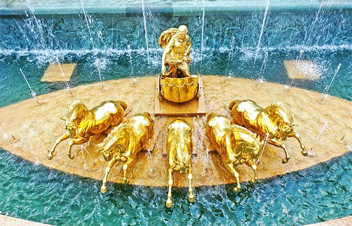 Thác Thần Mặt trời tại Sun World Ba Na Hills.