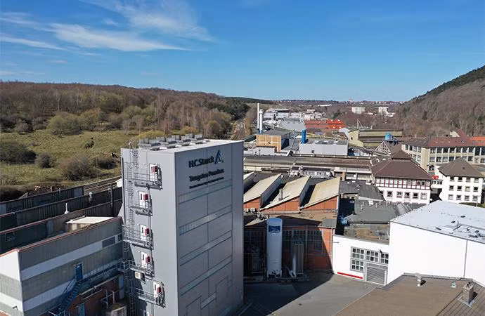 Nhà máy chế biến của H.C.Starck tại Gosla – Đức