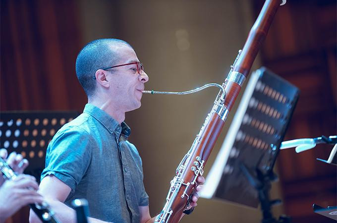 Dàn nhạc tập luyện cho sự trở lại