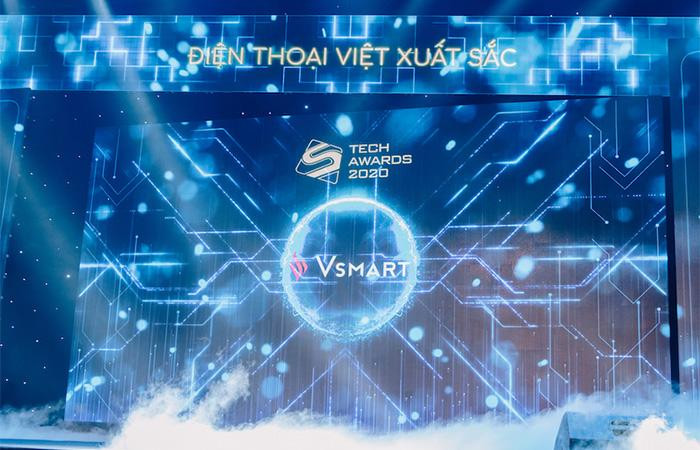 Vsmart được vinh danh là thương hiệu điện thoại Việt xuất sắc nhất tại Tech Awards 2020 Vsmart được vinh danh là thương hiệu điện thoại Việt xuất sắc nhất tại Tech Awards 2020