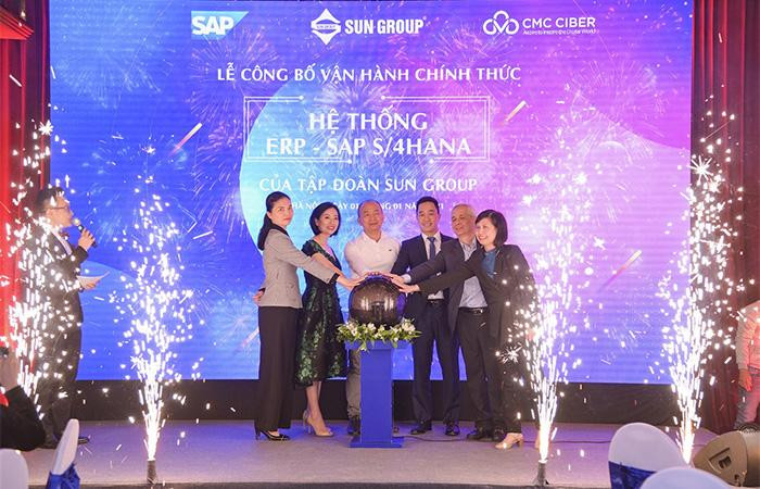Lễ công bố vận hành chính thức hệ thống ERP - SAP S/4HANA của Tập đoàn Sun Group