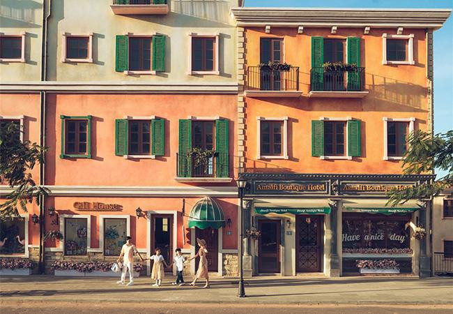 Tổ hợp shophouse Sun Premier Village Primavera của Tập đoàn Sun Group – nơi diễn ra Fashion Voyage #3