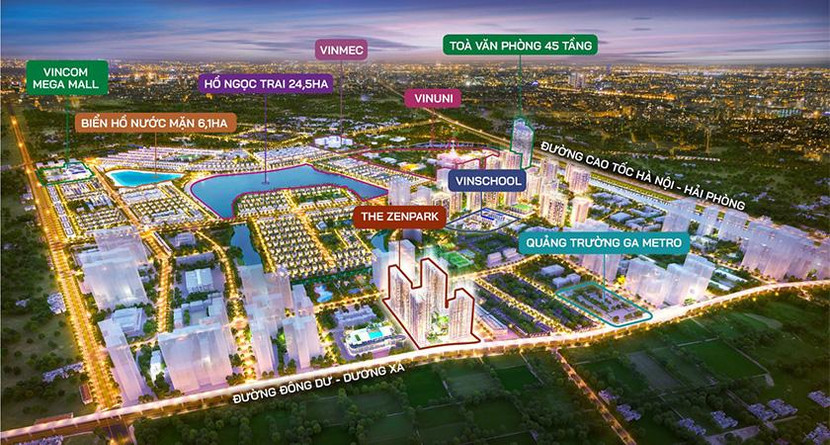 Hệ sinh thái hoàn hảo tại Vinhomes Ocean Park