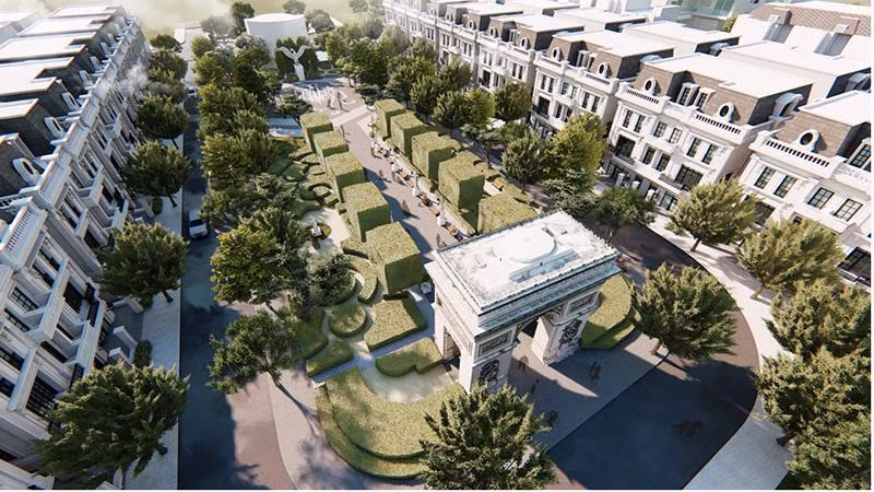 Ảnh phối cảnh dự án