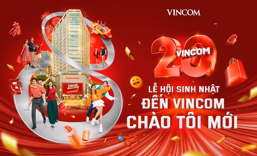 Chuỗi 88 trung tâm thương mại Vincom trên 48 tỉnh thành sẽ đồng loạt tổ chức tháng sinh nhật “Đến Vincom - Chào Tôi Mới" với loạt trải nghiệm không thể bỏ lỡ Chuỗi 88 trung tâm thương mại Vincom trên 48 tỉnh thành sẽ đồng loạt tổ chức tháng sinh nhật “Đến Vincom - Chào Tôi Mới" với loạt trải nghiệm không thể bỏ lỡ