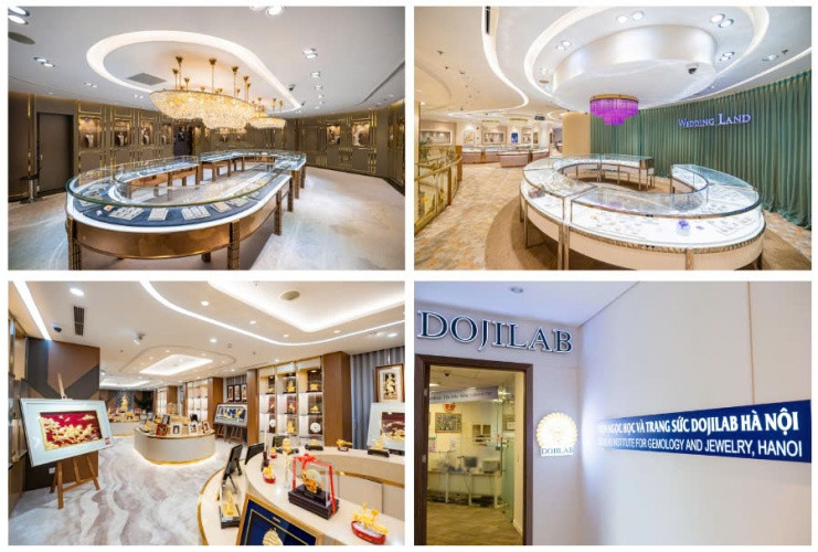 Diamond House, Wedding Land, Kim Bảo Phúc và DOJILAB là những thương hiệu được công nhận Thương hiệu Quốc gia năm 2024. Diamond House, Wedding Land, Kim Bảo Phúc và DOJILAB là những thương hiệu được công nhận Thương hiệu Quốc gia năm 2024.