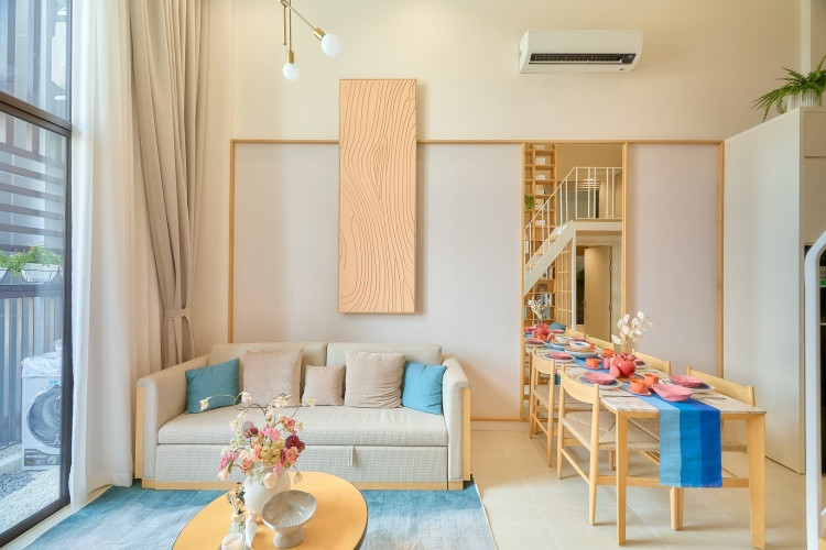 Để “giải tỏa” áp lực, nhiều phụ huynh chọn căn hộ là quà hồi môn cho con. Ảnh Ánh Dương