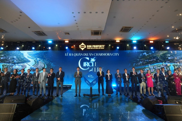 Nghi thức kick-off của các đại lý phân phối dự án Charmora City