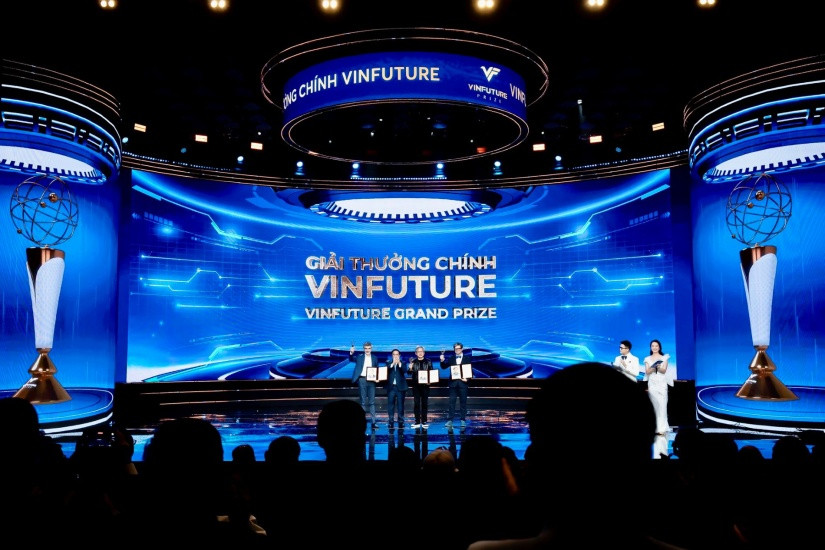 Giải thưởng VinFuture: Vinh danh những công trình xứng đáng có tác động tích cực đến cuộc sống hàng triệu người. Ảnh: VFP