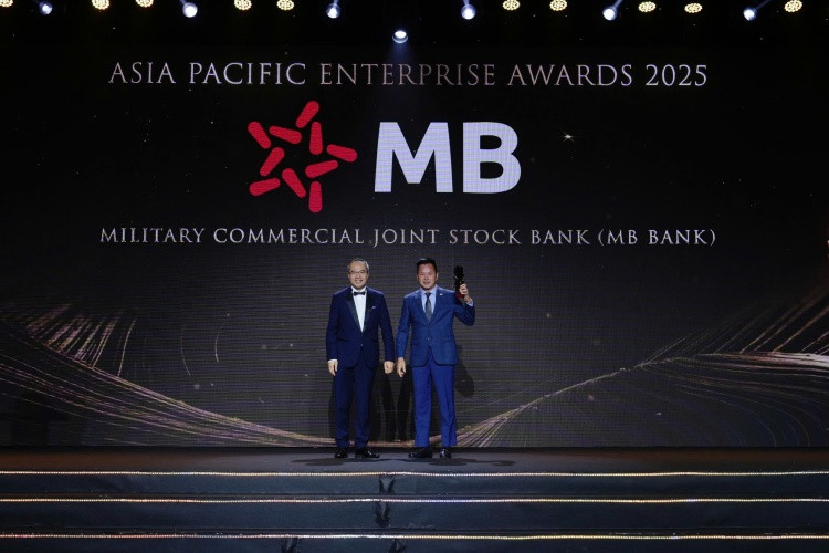 Đây là lần thứ sáu liên tiếp MB nhận giải thưởng danh giá này