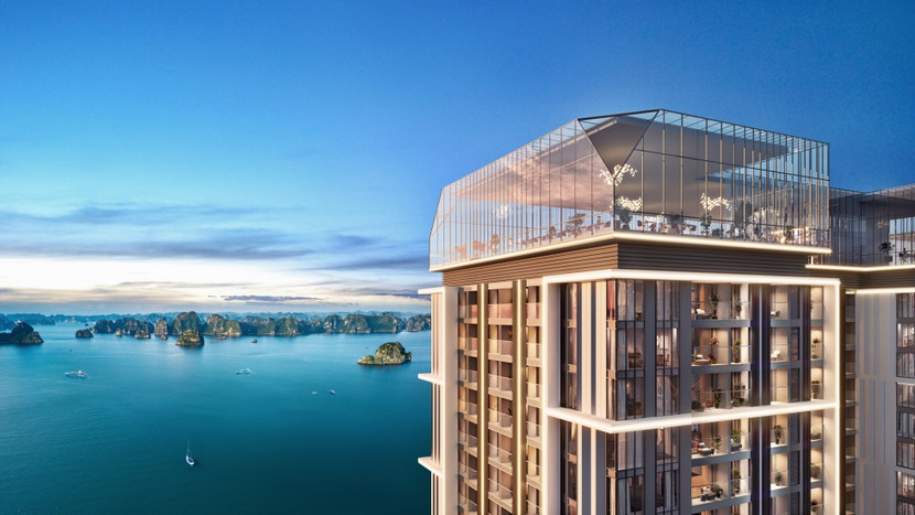 Sun Centro Town sở hữu view “tuyệt đối điện ảnh” hướng Vịnh di sản. Ảnh: Sun Property