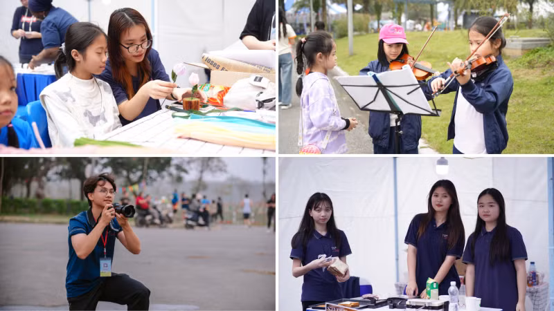 Tại TH School, các em được khuyến khích khám phá bản sắc cá nhân, được tạo cơ hội thử sức và phát triển đam mê của bản thân