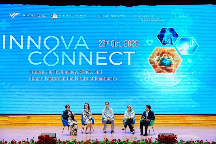 Hội thảo InnovaConnect diễn ra tại Trường Đại học Y dược Cần Thơ đánh dấu lần đầu tiên sáng kiến kết nối khoa học này được triển khai tại khu vực Đồng bằng sông Cửu Long. Ảnh: VFP. Hội thảo InnovaConnect diễn ra tại Trường Đại học Y dược Cần Thơ đánh dấu lần đầu tiên sáng kiến kết nối khoa học này được triển khai tại khu vực Đồng bằng sông Cửu Long. Ảnh: VFP.