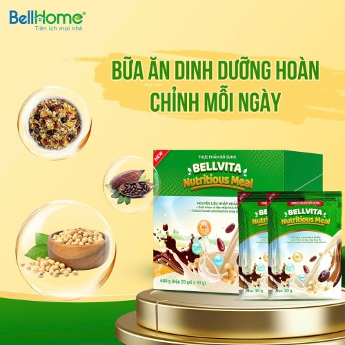 Bellvita Nutritious Meal - Bữa ăn dinh dưỡng hoàn chỉnh mỗi ngày Bellvita Nutritious Meal - Bữa ăn dinh dưỡng hoàn chỉnh mỗi ngày
