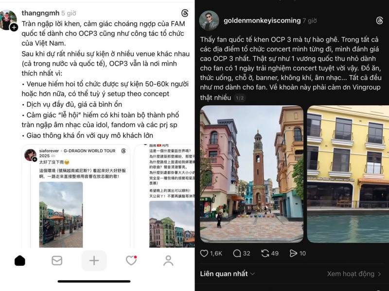 Mạng xã hội ngập tràn cơn mưa lời khen dành cho “thế giới cổ tích” tại Ocean City và công tác tổ chức của Vingroup