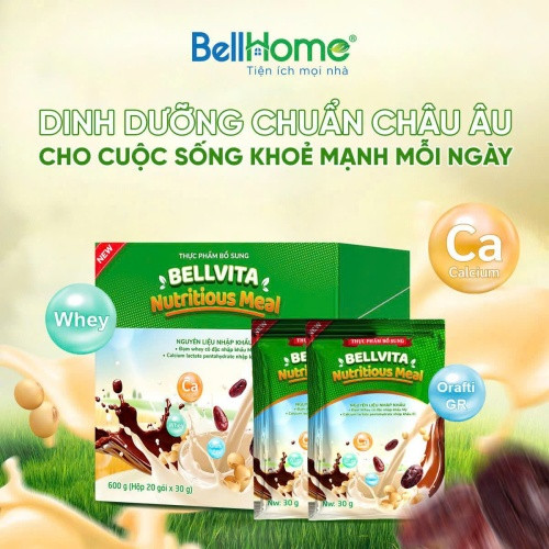 Bellvita Nutritious Meal - Phiên bản mới đột phá dinh dưỡng cân bằng Bellvita Nutritious Meal - Phiên bản mới đột phá dinh dưỡng cân bằng