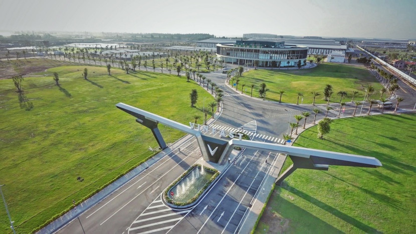 Tổ hợp nhà máy VinFast tại Hải Phòng.