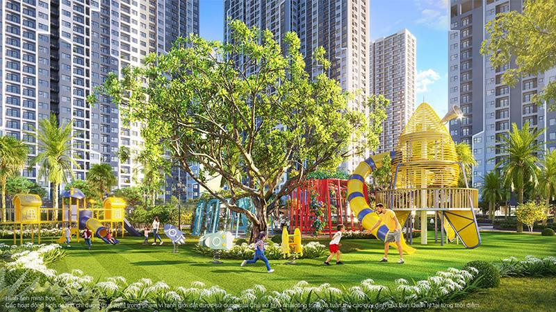 Ở tòa căn hộ GS1 The Miami trong lòng đô thị quốc tế Vinhomes Smart City, cư dân nhí được dành riêng nhiều khoảng không gian kích thích trí tưởng tượng và đam mê khám phá