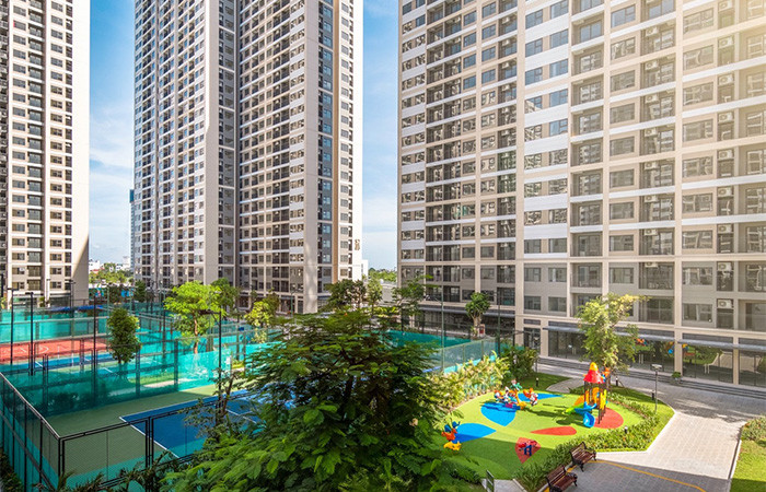 Quang cảnh chỉn chu của dự án, sẵn sàng đón cư dân về ở Quang cảnh chỉn chu của dự án, sẵn sàng đón cư dân về ở