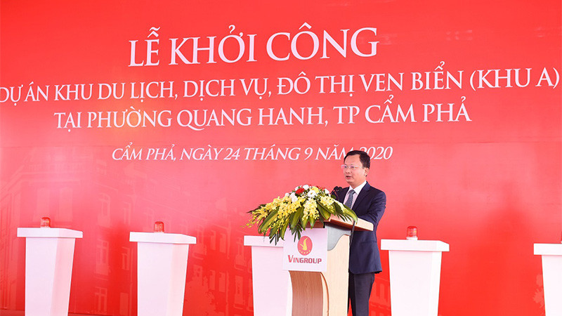 Ông Cao Tường Huy - Ủy viên Ban Thường vụ Tỉnh ủy, Phó Chủ tịch UBND tỉnh Quảng Ninh phát biểu chỉ đạo