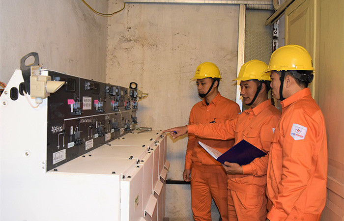 EVNHANOI kiểm tra vận hành của các thiết bị